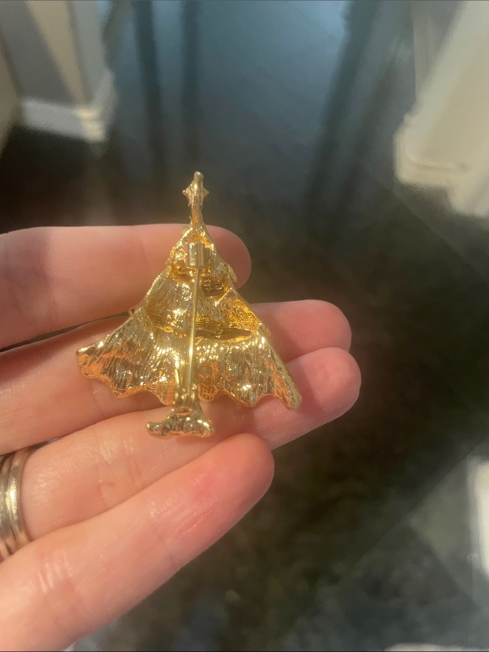 Holiday Tree Brooch - Picture 4 of 4